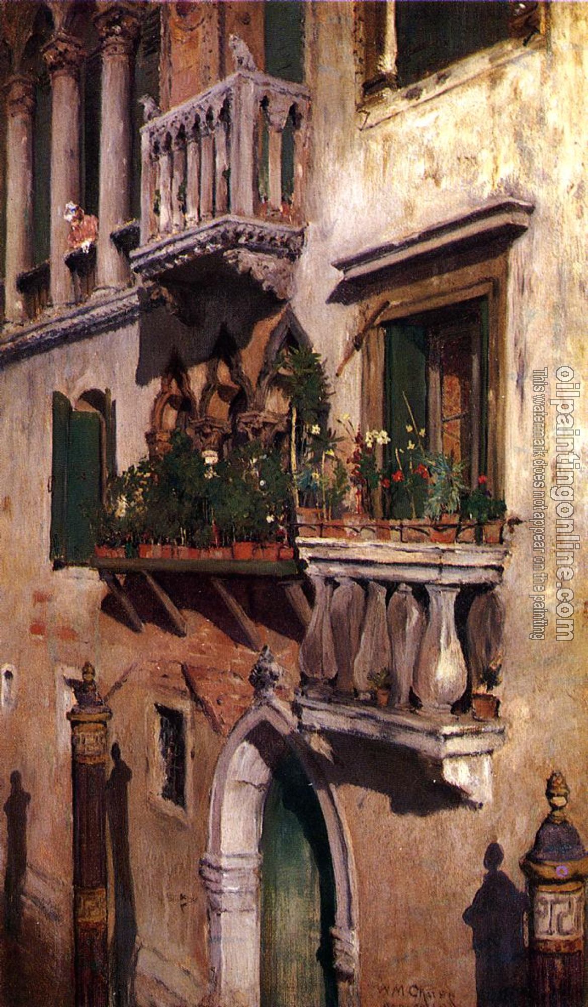 Chase, William Merritt - Venice 1877